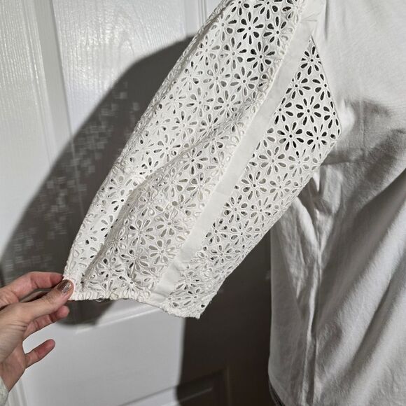 3.1 PHILLIP LIM borderie anglaise T-shirt - Picture 4 of 6